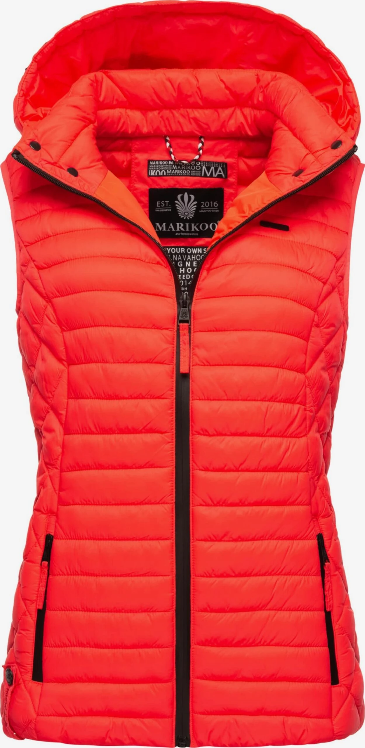 Marikoo Bodywarmers Bodywarmer Hasenpfote Dames Neonoranje 3 Marikoo Bodywarmers Bodywarmer Hasenpfote Dames Neonoranje