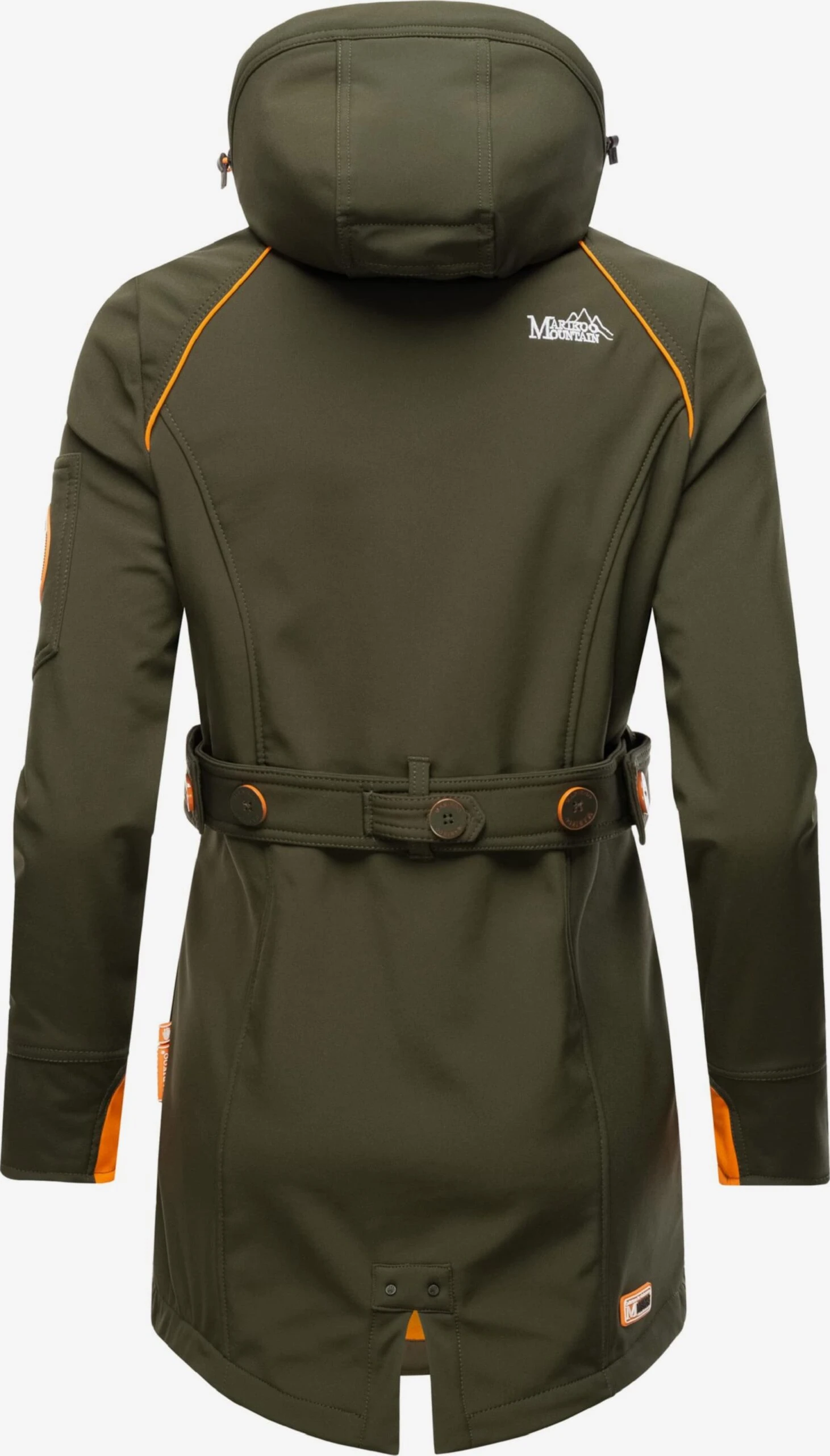 Marikoo Outdoor Jassen Functionele Jas Soulinaa Dames Olijfgroen 6 Marikoo Outdoor Jassen Functionele Jas Soulinaa Dames Olijfgroen - Afbeelding 4