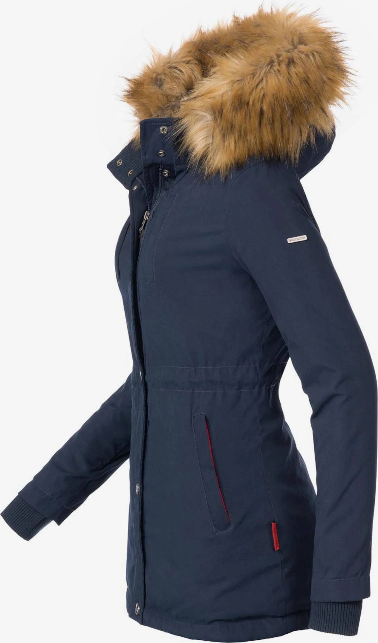 Marikoo Parkas Winterparka Akira Dames Nachtblauw 5 Marikoo Parkas Winterparka Akira Dames Nachtblauw - Afbeelding 3