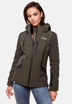 Marikoo Winterjassen Winterjas Dames Bruin -Marikoo af93cf88a8df5ad6a2eb74dd31eff553