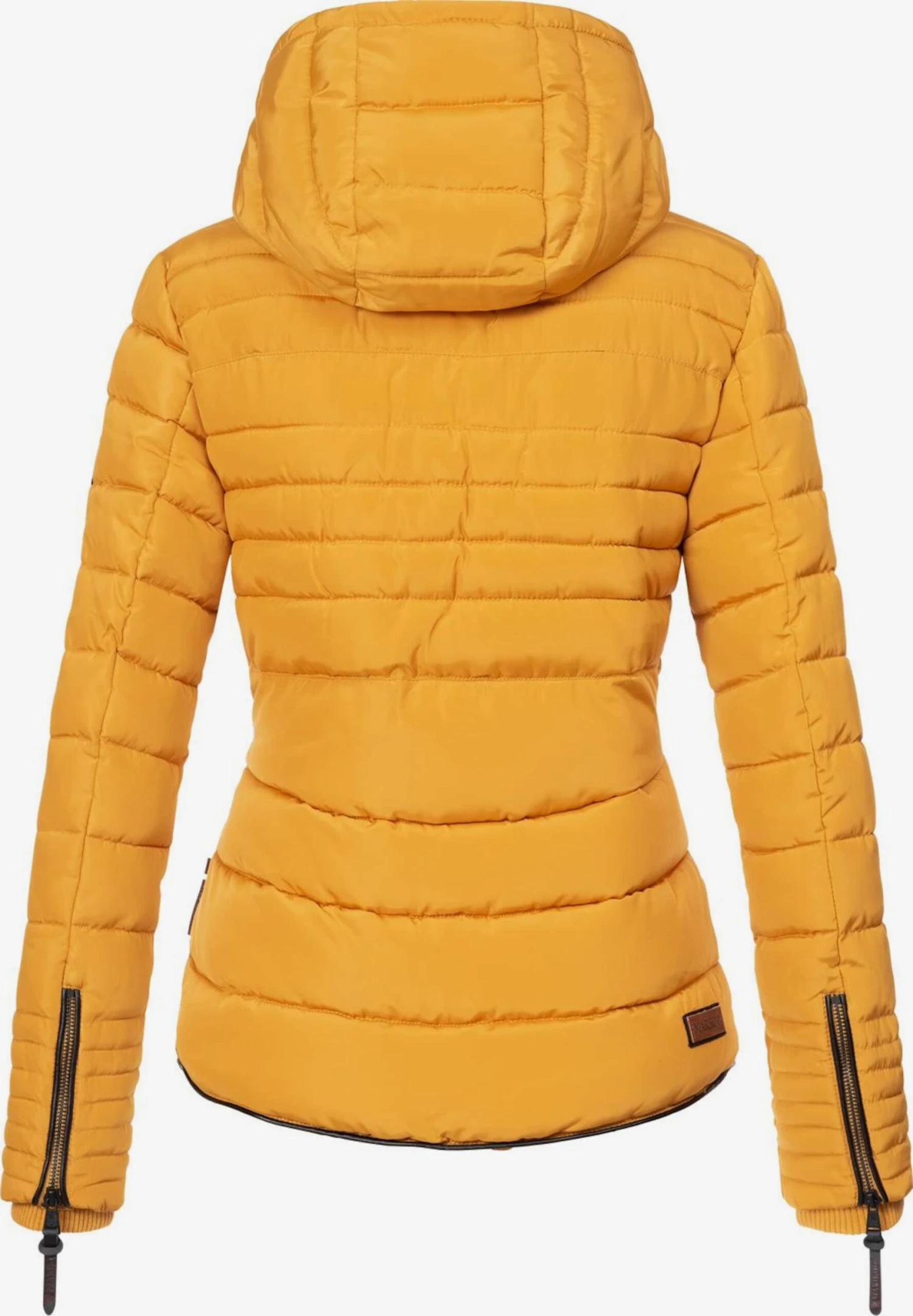 Marikoo Winterjassen Winterjas Amber Dames Goudgeel 5 Marikoo Winterjassen Winterjas Amber Dames Goudgeel - Afbeelding 3