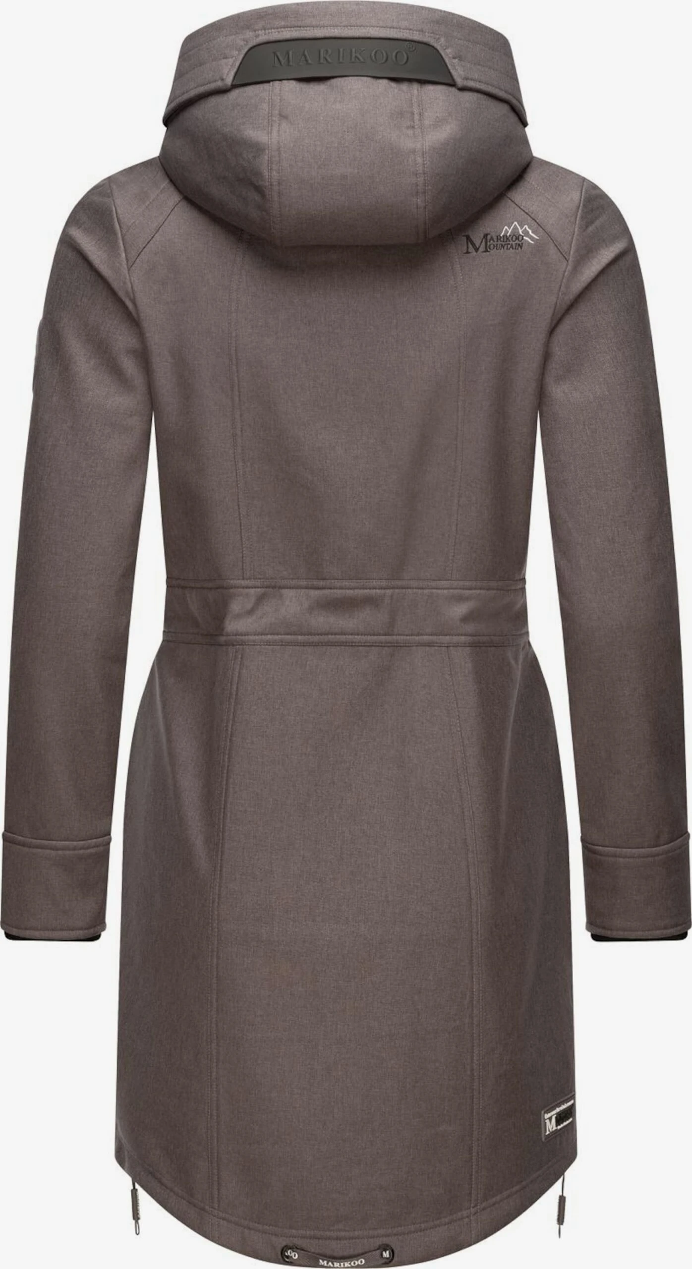 Marikoo Parkas Tussenparka Dames Donkergrijs 6 Marikoo Parkas Tussenparka Dames Donkergrijs - Afbeelding 4