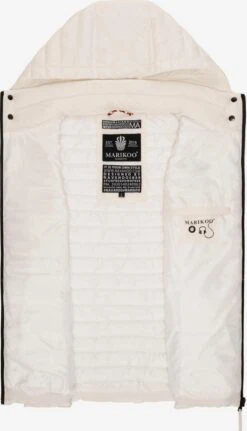 Marikoo Bodywarmers Bodywarmer Hasenpfote Dames Offwhite -Marikoo b96093911b1f612b3a487a8c46bbac11