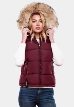 Marikoo Bodywarmers Bodywarmer Eisflöckchen Dames Bordeaux -Marikoo c26af7b874619b9590f5411fb9668870
