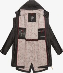 Marikoo Regenmantels Functionele Mantel Dames Zwart 11 Marikoo Regenmantels Functionele Mantel Dames Zwart -Marikoo c4d664e31c871b4a22c0cbd1a558cb42