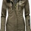 Marikoo Regenmantels Functionele Mantel Zimtzicke Dames Kaki 1 Marikoo Regenmantels Functionele Mantel Zimtzicke Dames Kaki -Marikoo c7d59231f7d15e9b064865def46eb9cd
