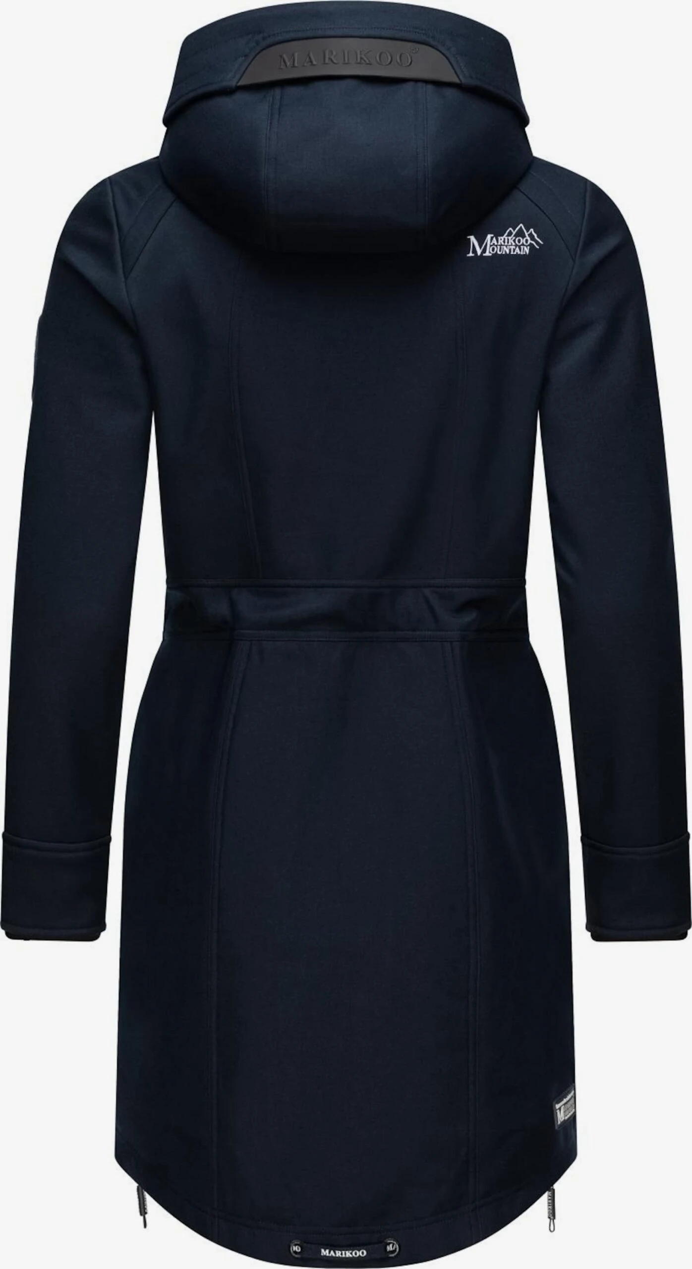 Marikoo Parkas Tussenparka Dames Navy 6 Marikoo Parkas Tussenparka Dames Navy - Afbeelding 4