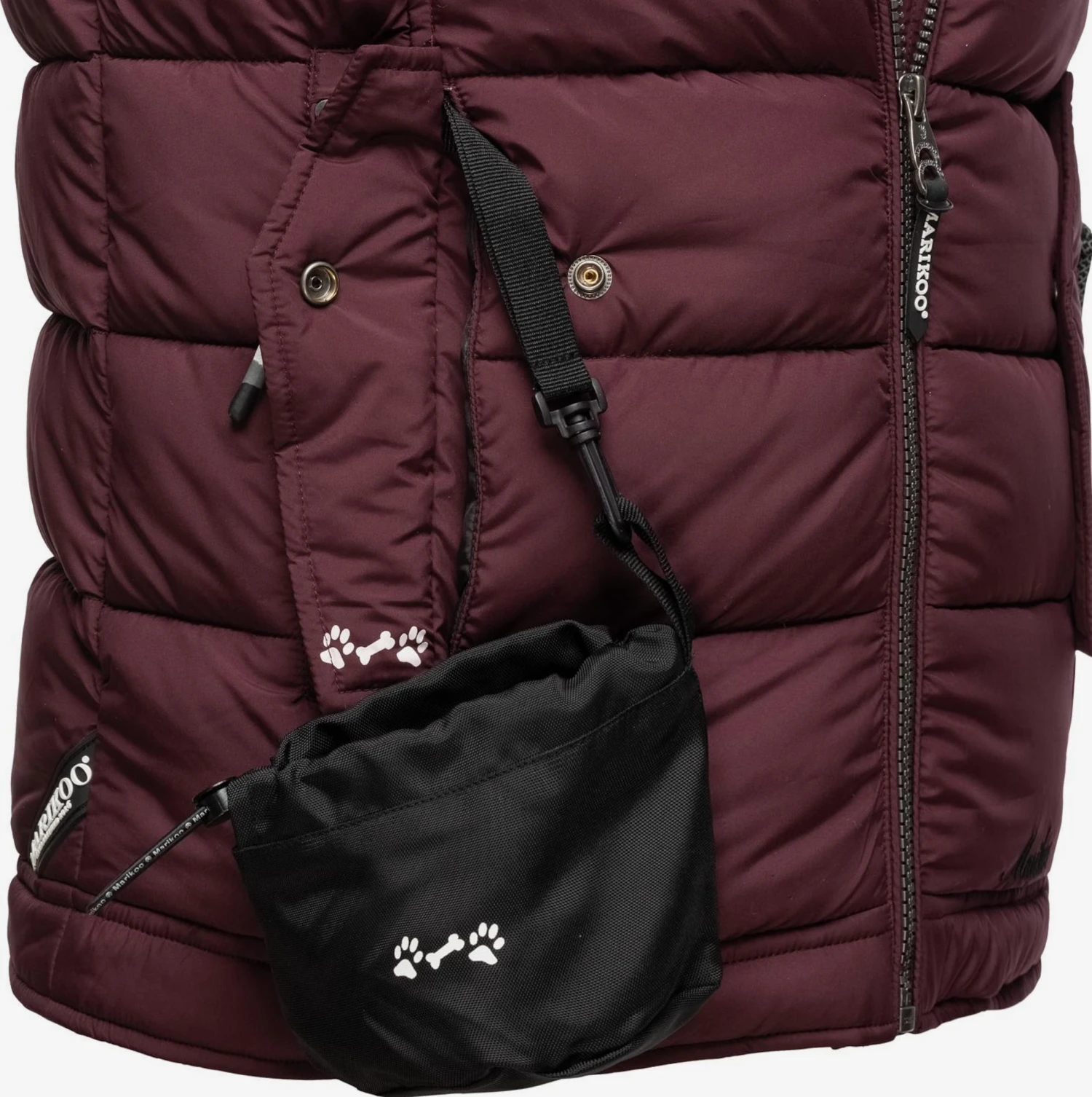 Marikoo Bodywarmers Bodywarmer Taisaa Dames Bordeaux 8 Marikoo Bodywarmers Bodywarmer Taisaa Dames Bordeaux - Afbeelding 6