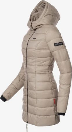 Marikoo Korte Mantels Wintermantel Abendsternchen Dames Taupe -Marikoo d1880f95b7d4cd2f990155be36b4d16b