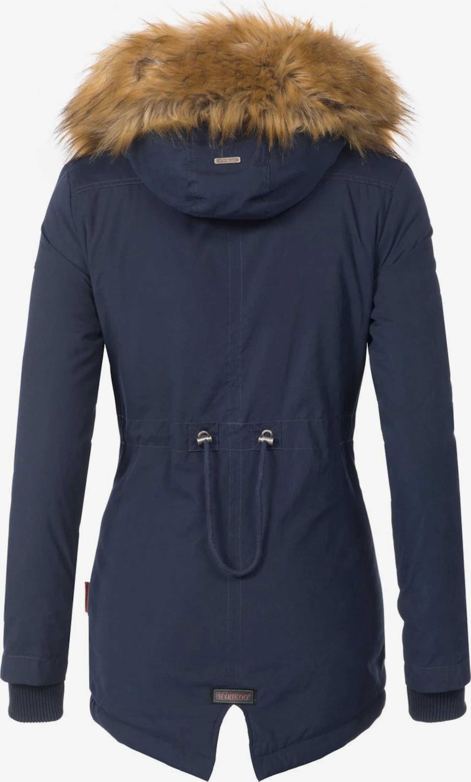 Marikoo Parkas Winterparka Akira Dames Nachtblauw 4 Marikoo Parkas Winterparka Akira Dames Nachtblauw - Afbeelding 2