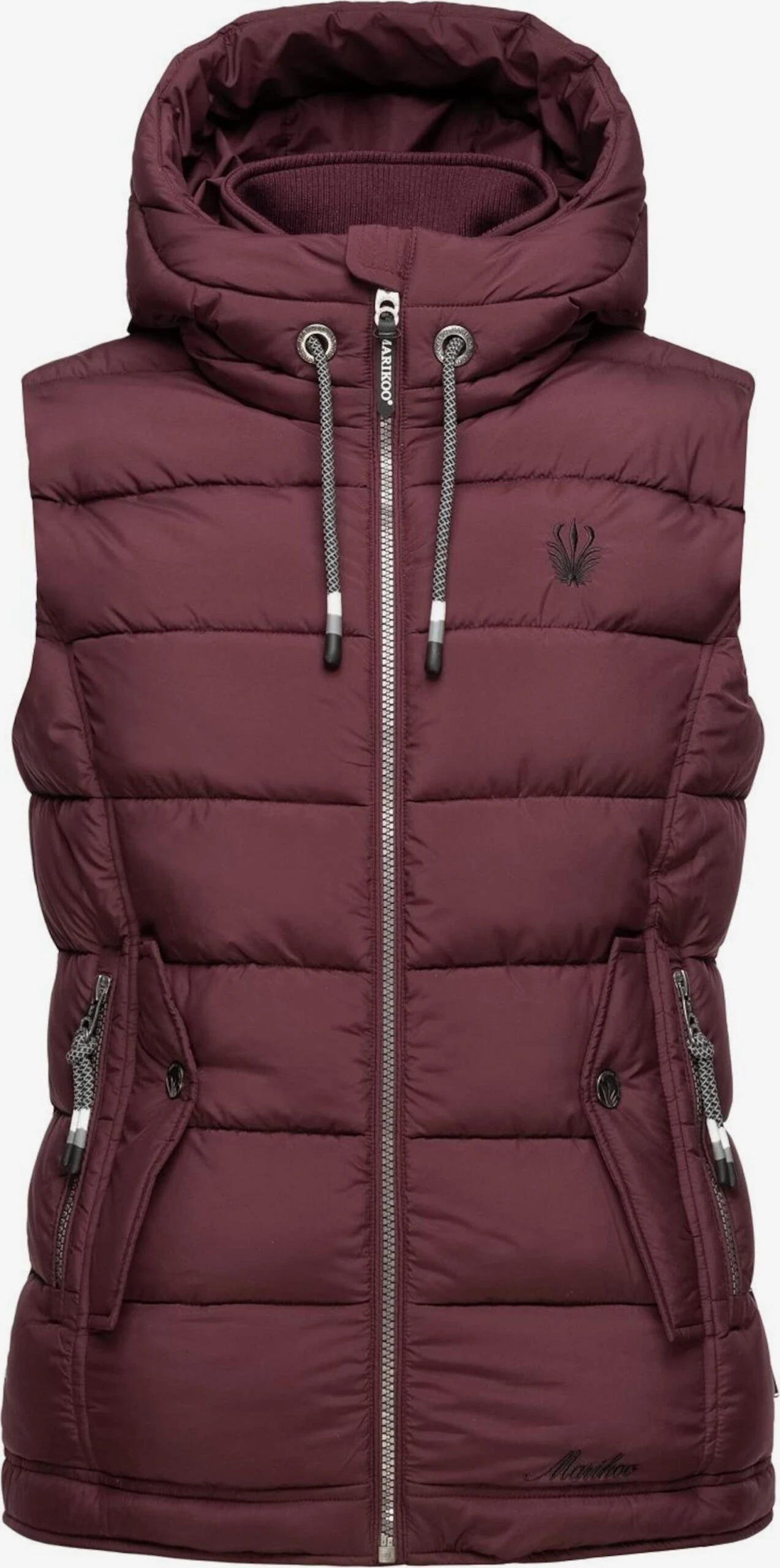 Marikoo Bodywarmers Bodywarmer Taisaa Dames Bordeaux 4 Marikoo Bodywarmers Bodywarmer Taisaa Dames Bordeaux - Afbeelding 2