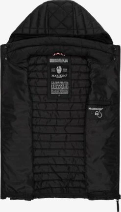 Marikoo Bodywarmers Bodywarmer Hasenpfote Dames Zwart -Marikoo df23e125de76ea0f977a31fe64c6bde1
