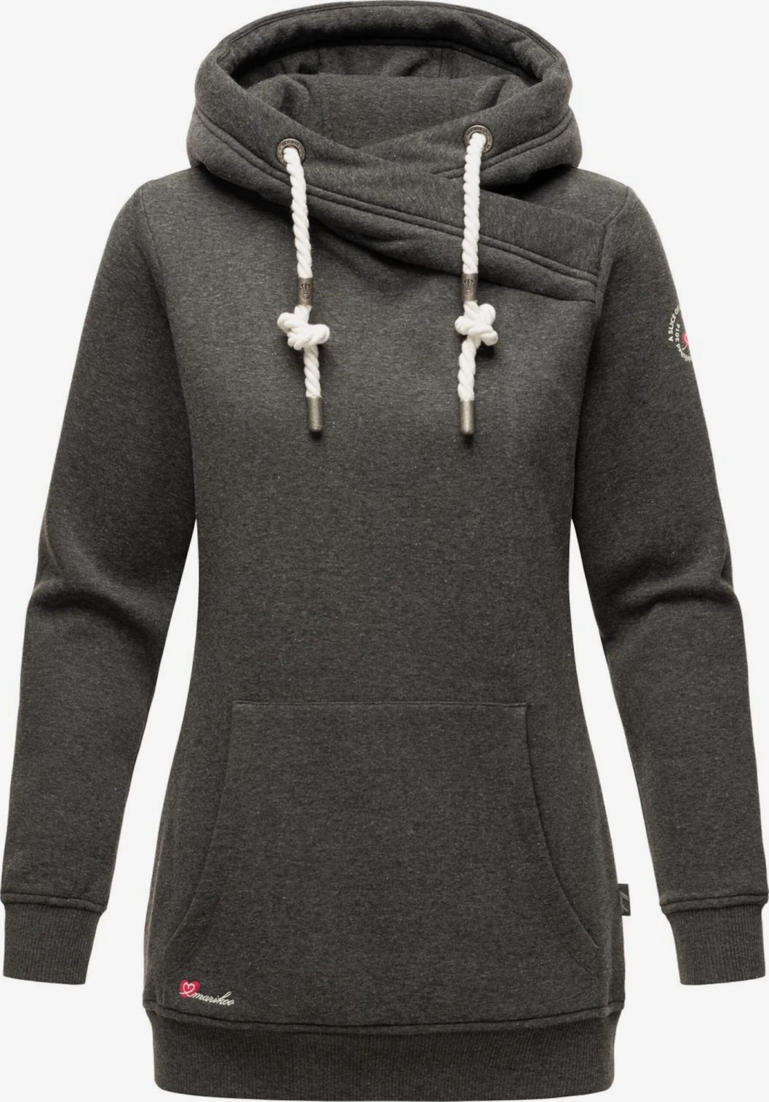 Marikoo Hoodies Sweatshirt Izuyaa Dames Donkergrijs