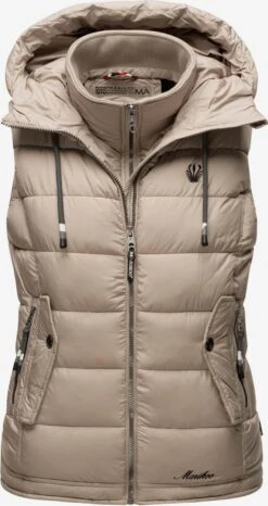 Marikoo Bodywarmers Bodywarmer Taisaa Dames Taupe