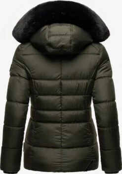 Marikoo Winterjassen Winterjas Loveleen Dames Olijfgroen -Marikoo ebecb88892a75850ddba899864137c59