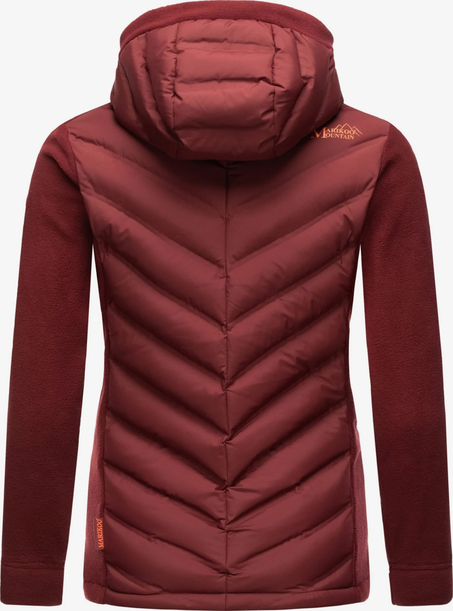 Marikoo Tussenjassen Tussenjas Dames Rood / Bordeaux 5 Marikoo Tussenjassen Tussenjas Dames Rood / Bordeaux - Afbeelding 3
