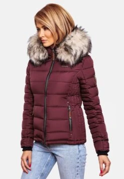 Marikoo Winterjassen Winterjas Lerikaa Dames Bordeaux 17 Marikoo Winterjassen Winterjas Lerikaa Dames Bordeaux -Marikoo ee0f6464340fe6d033cc735117544da9