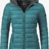Marikoo Outdoor Jassen Functionele Jas Dames Smaragd -Marikoo ee9f46d0ccb2fd2c6bbd4101835fe350