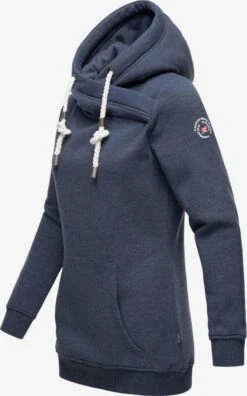 Marikoo Hoodies Sweatshirt Izuyaa Dames Marine -Marikoo eef12fb7257149657afef09a1afe08c8