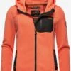 Marikoo Outdoor Jassen Fleece Jas Mount Iwaki Dames Oranje -Marikoo ef612fe064b8375caf534143a8c001b5