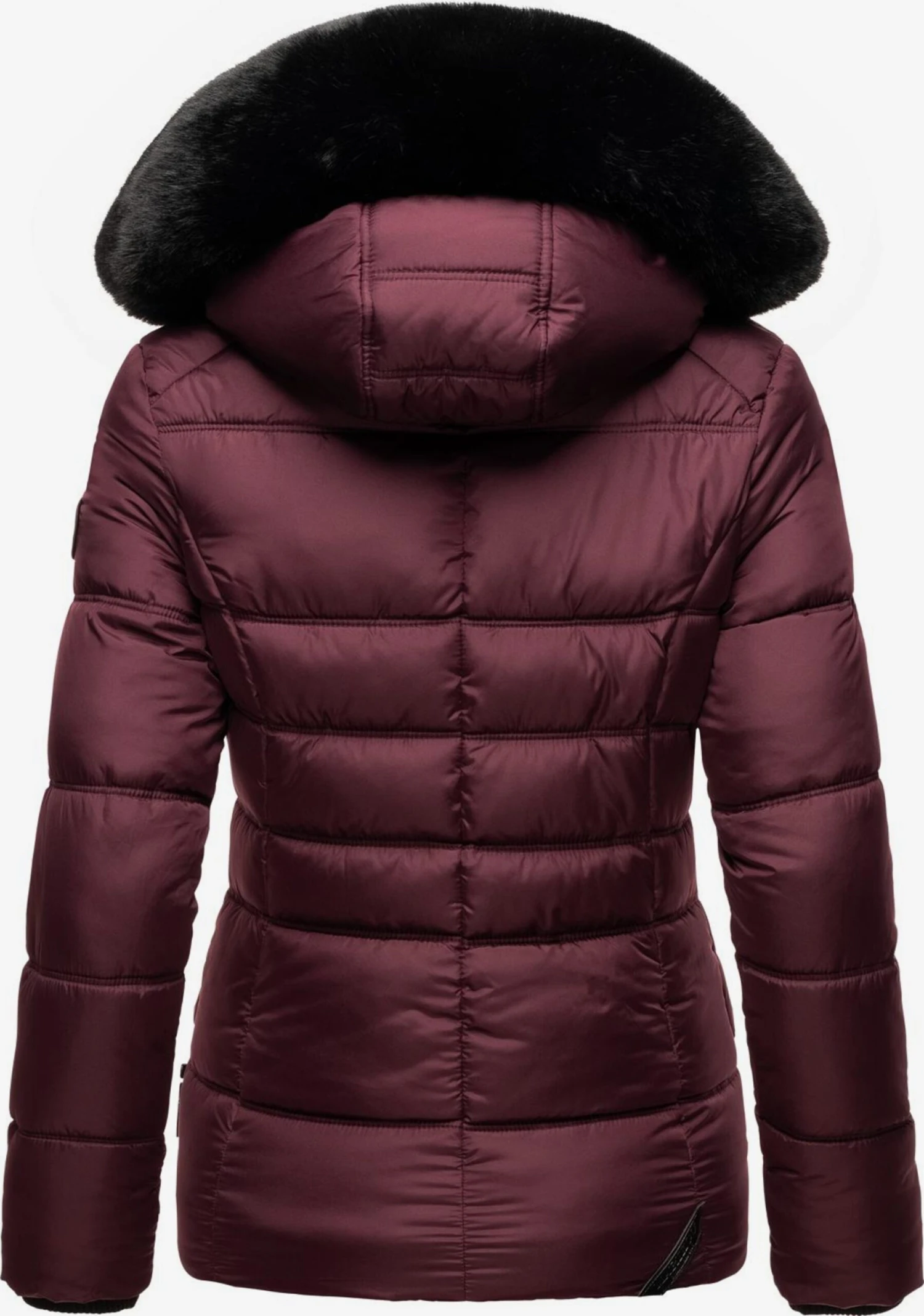Marikoo Winterjassen Winterjas Loveleen Dames Bordeaux 5 Marikoo Winterjassen Winterjas Loveleen Dames Bordeaux - Afbeelding 3