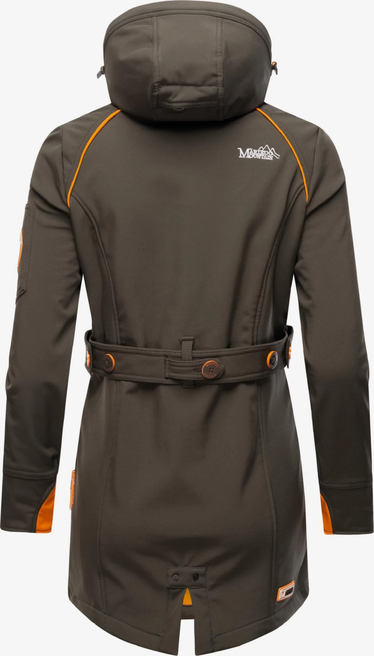 Marikoo Outdoor Jassen Functionele Jas Soulinaa Dames Bruin 6 Marikoo Outdoor Jassen Functionele Jas Soulinaa Dames Bruin - Afbeelding 4