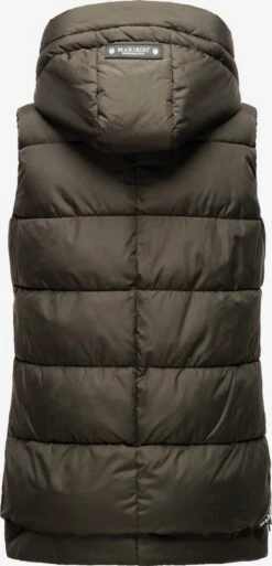 Marikoo Bodywarmers Bodywarmer Zarinaa Dames Antraciet -Marikoo f64eafeee5ccdc48dd94f9ab6f67e552