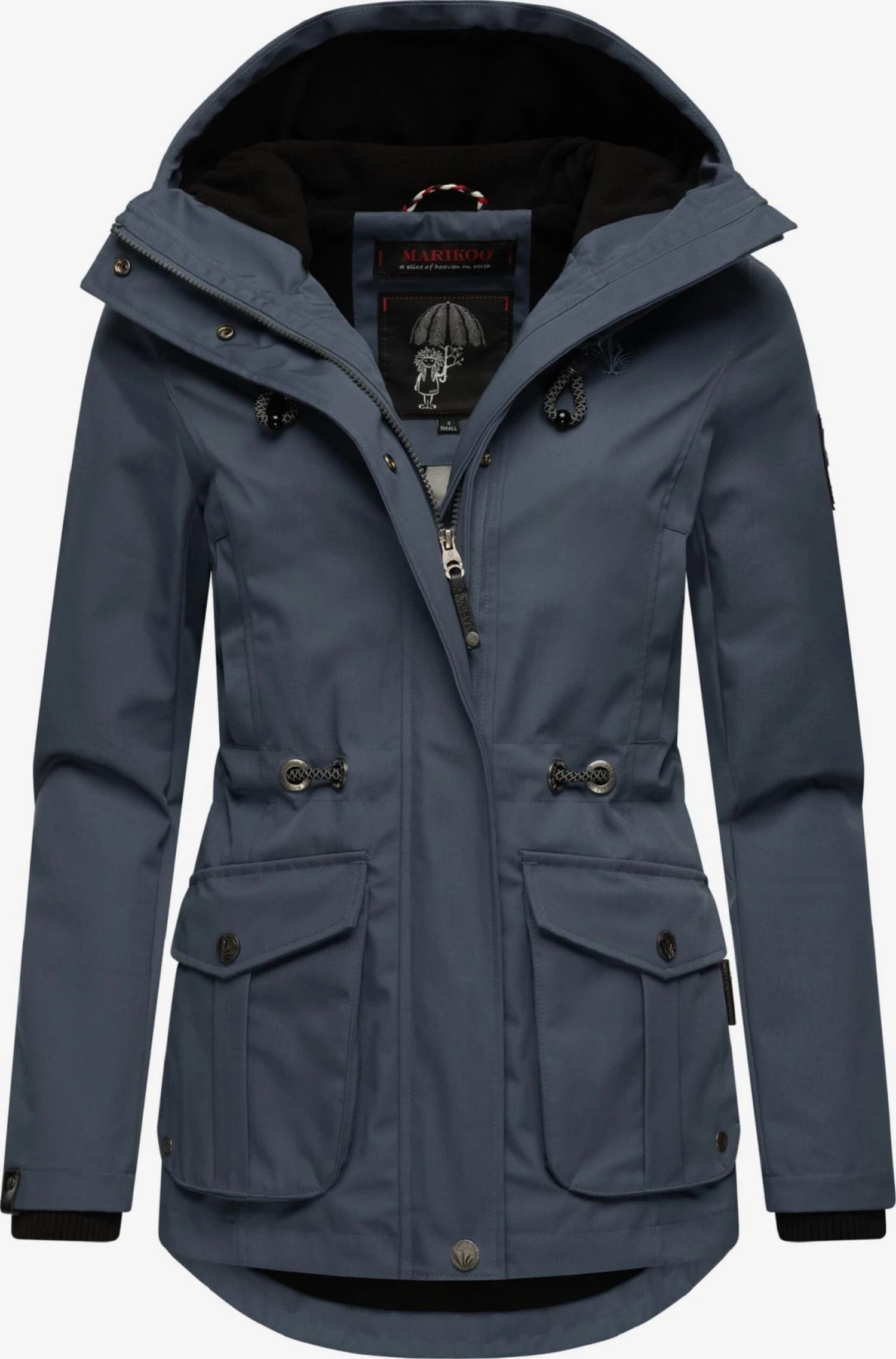 Marikoo Parkas Tussenparka Babetaa Dames Blauw 6 Marikoo Parkas Tussenparka Babetaa Dames Blauw - Afbeelding 4