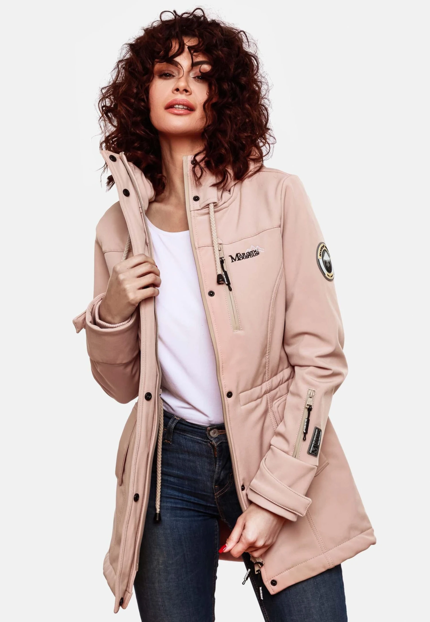 Marikoo Regenmantels Functionele Mantel Zimtzicke Dames Oudroze 9 Marikoo Regenmantels Functionele Mantel Zimtzicke Dames Oudroze - Afbeelding 7