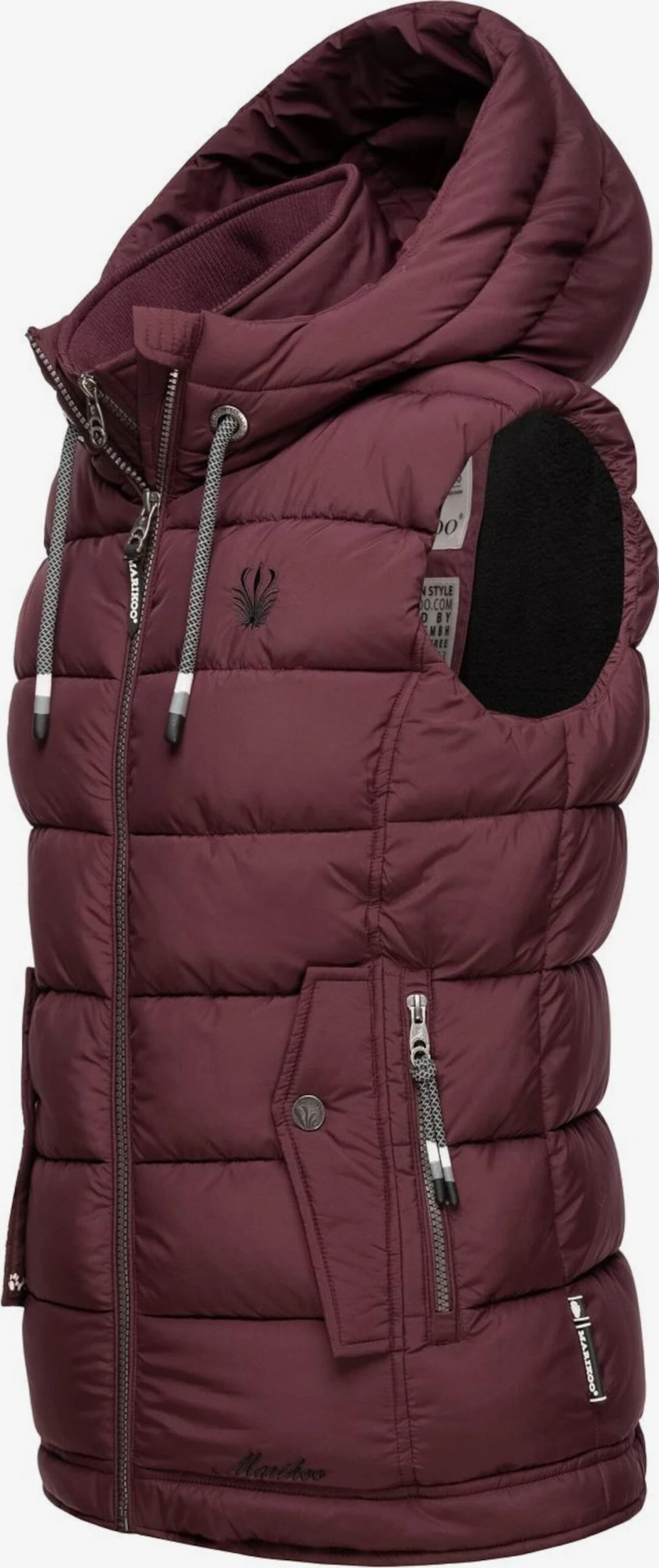 Marikoo Bodywarmers Bodywarmer Taisaa Dames Bordeaux 5 Marikoo Bodywarmers Bodywarmer Taisaa Dames Bordeaux - Afbeelding 3